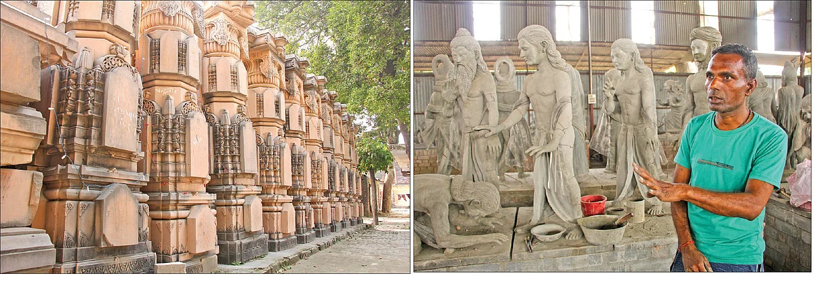 தயார் நிலையில் தூண்கள் - ரஞ்சித் மண்டல்