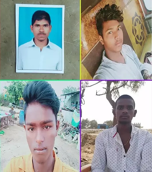 முகமது பாஷா என்ற ஆரீப், கேசவலு, சிவா, நவீன்