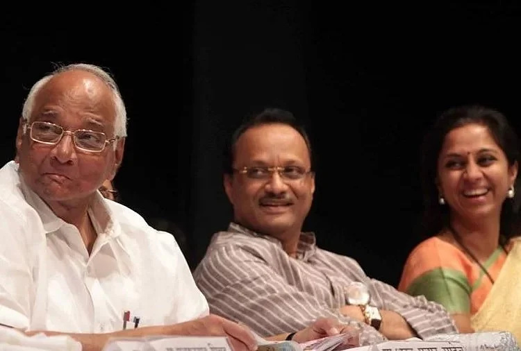 சரத் பவார் - அஜித் பவார் - சுப்ரியா சுலே
