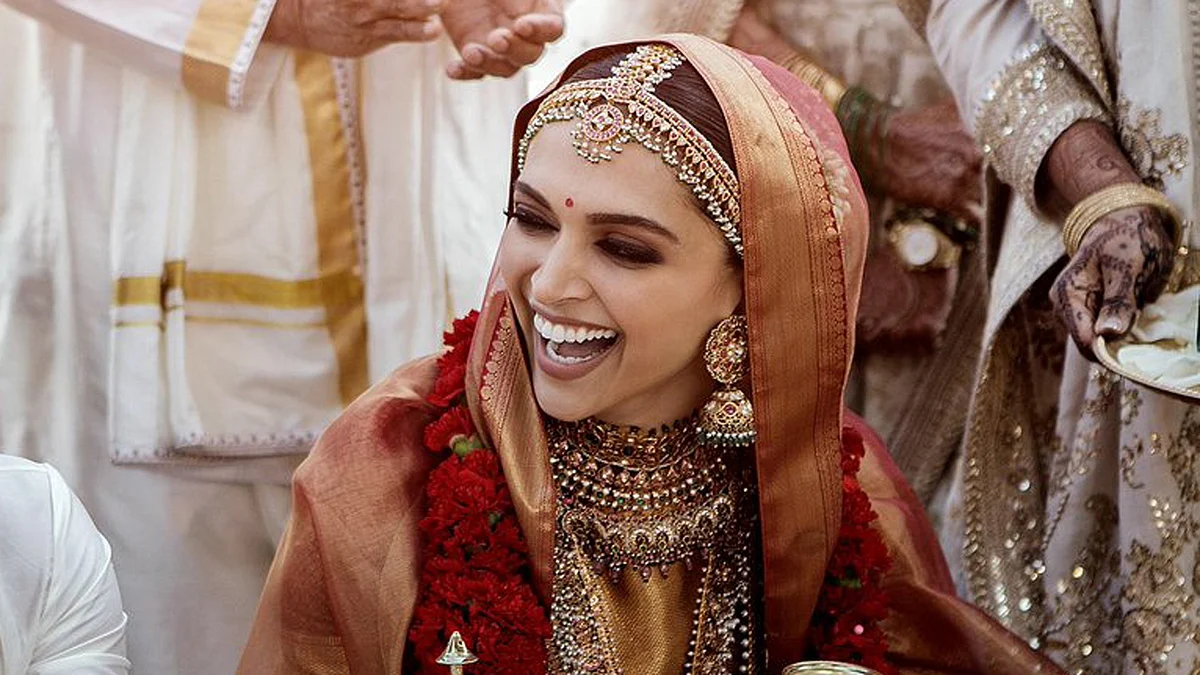 Deepika Padukone in bridal wear