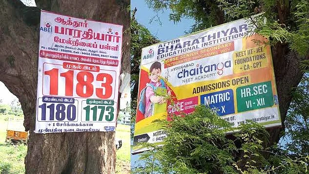 மரங்களில் விளம்பரம்
