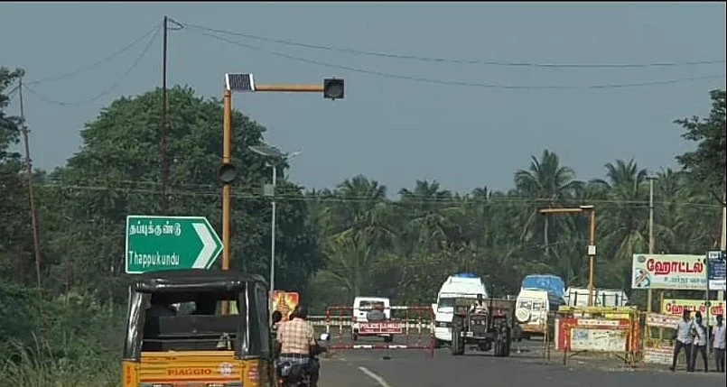 தேசிய நெடுஞ்சாலை - வீரபாண்டி