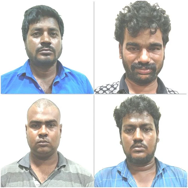 கைதுசெய்யப்பட்ட கூலிப்படை கும்பல்