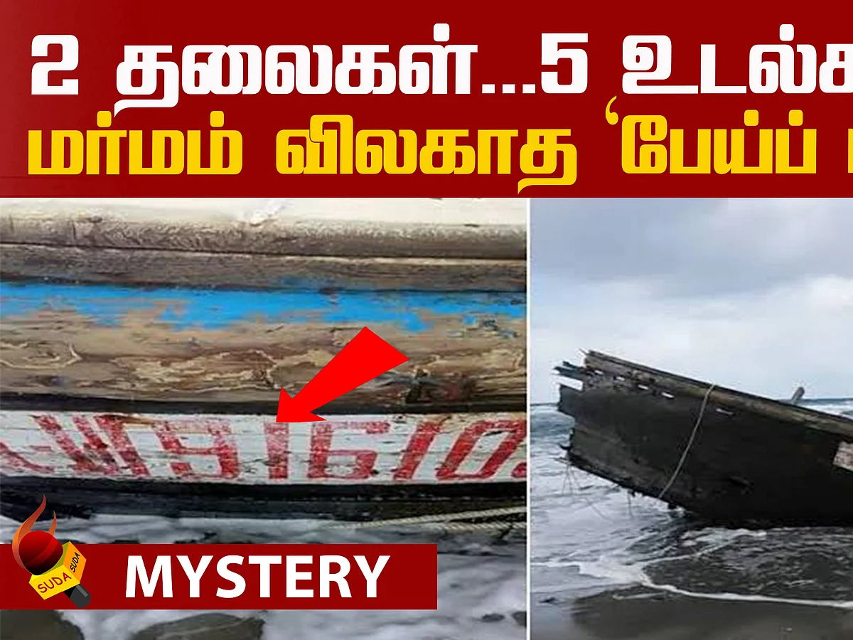 `Ghost boat' remains washed up on Japan's shores!
