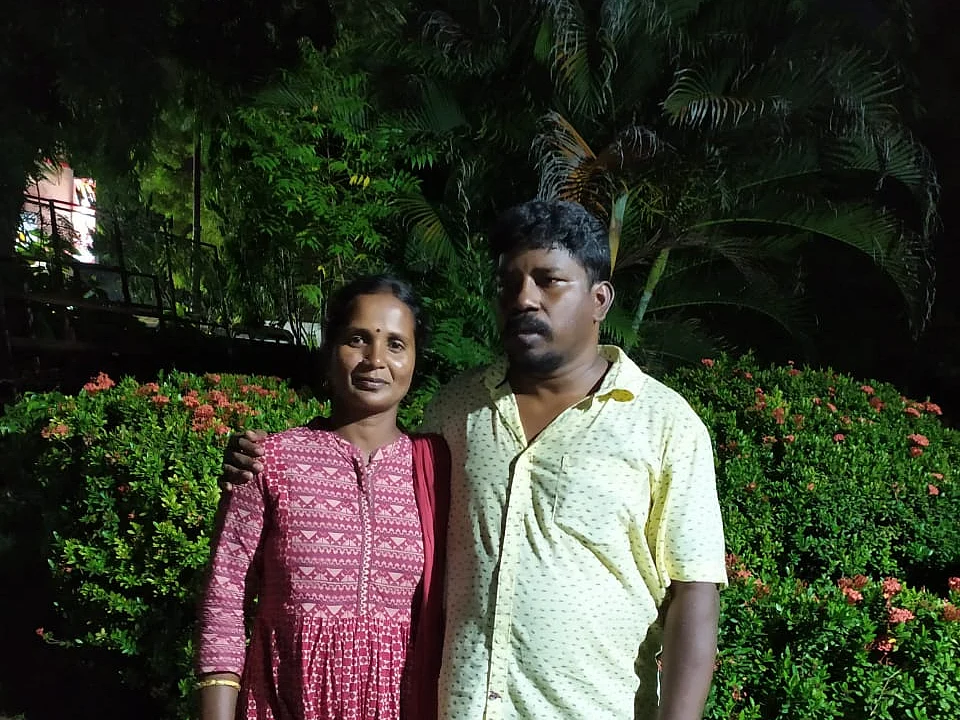 `மாமா மேல இரும்பு வாசம் வீசிட்டே இருக்கும்!' -இயக்குநர் அதியனின் மனைவி ஆதிரை #VikatanExclusive