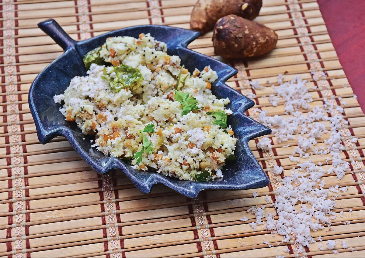 சேப்பங்கிழங்கு கேரளா மசியல்
