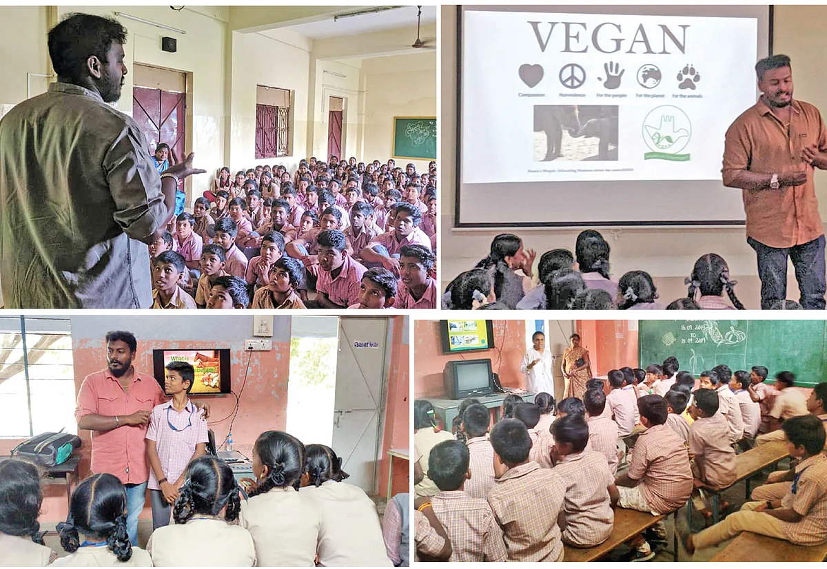 பிரசாரத்தில் அரவிந்தன்...