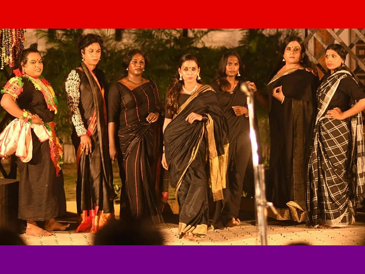 கறுப்பு நிற உடையில் நாடகம்! - திருநர்கள் வெளிப்படுத்திய சி.ஏ.ஏ எதிர்ப்புக் குரல்