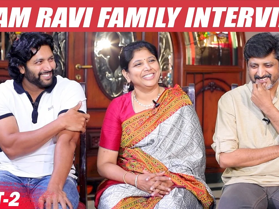 பேட்டியில் அப்பாவிடம் சிக்கிய ‘ஜெயம்’ ரவி!