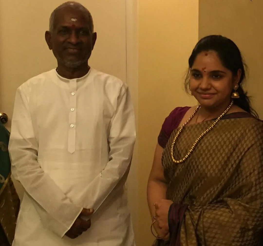 இளையராஜாவுடன்