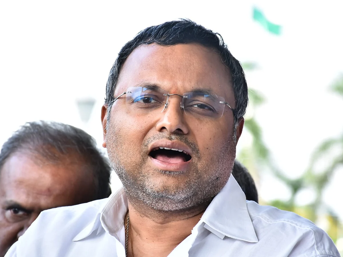 `அரசுக்கு எதிராக எது நடந்தாலும் நாங்கள்தான் காரணமா?’ - கார்த்தி சிதம்பரம்