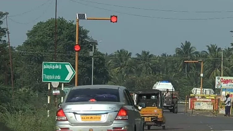 தேசிய நெடுஞ்சாலை - வீரபாண்டி