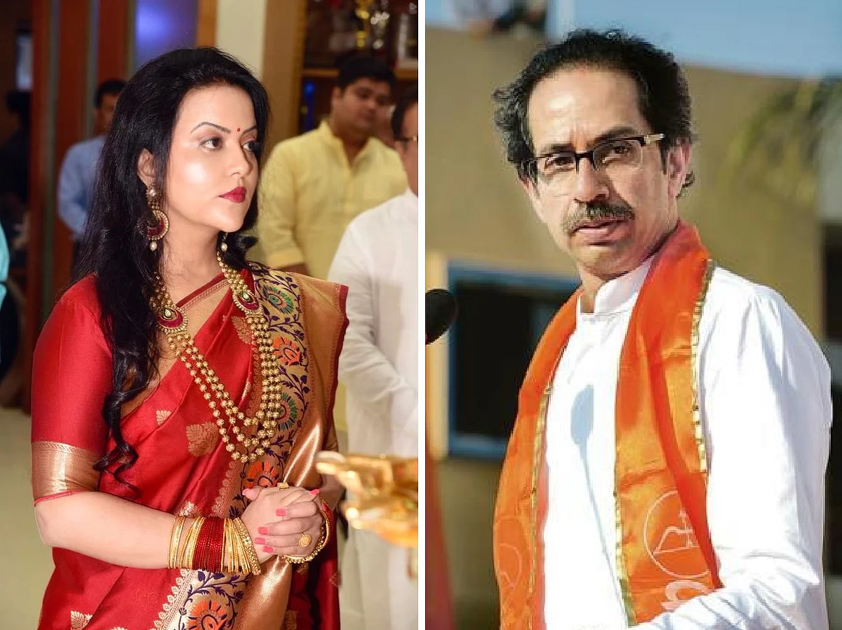 `உத்தவ் தாக்கரே - அம்ருதா ஃபட்னாவிஸ் மோதல்!’ - அரசியலாகும் அரசு வங்கிக் கணக்கு?