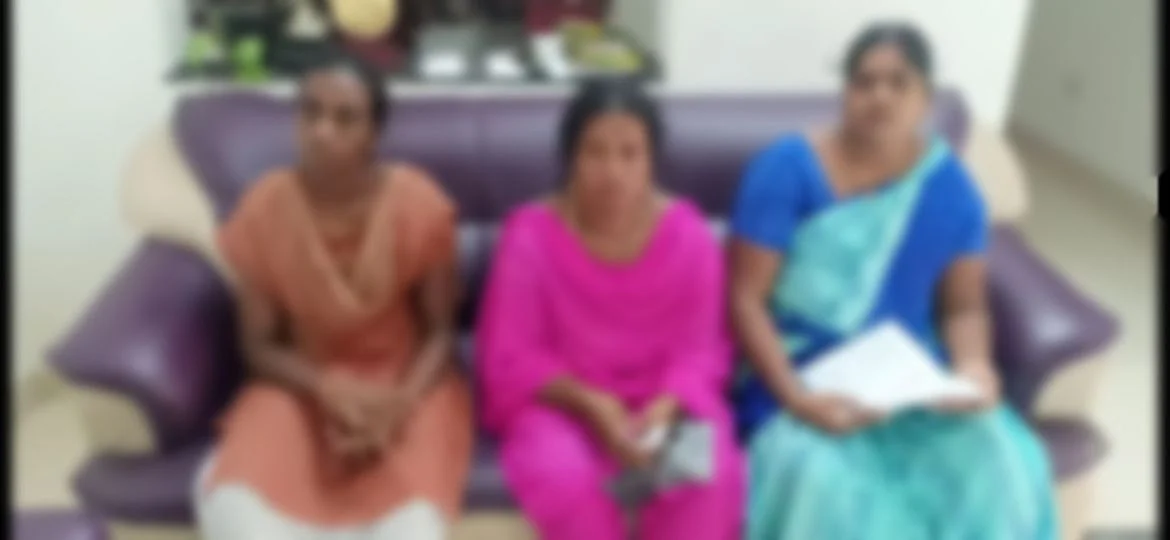 பாதிக்கப்பட்ட பெண்கள்