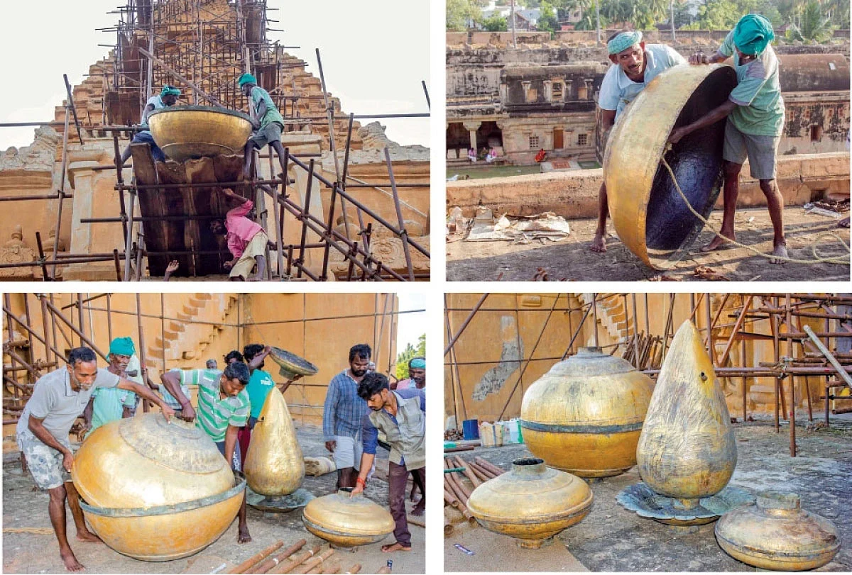 தஞ்சைக் கோயில் குடமுழுக்கு கவுன்ட்டவுன்... ஆன்மிக அரசியலின் பின்னணி என்ன?