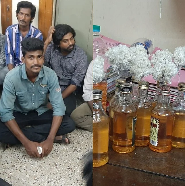 பெட்ரோல் குண்டு வீசியவர்கள்