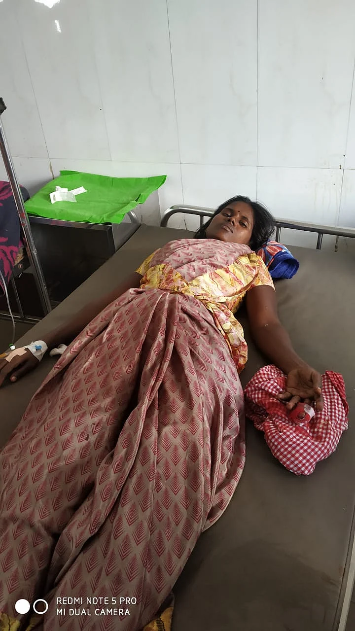 மருத்துவனையில் தனலெட்சுமி இருந்தபோது..