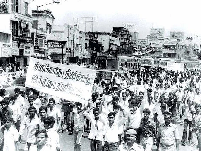 ``ஒரு போராளியின் முகமல்லவா அந்த முகம்!'' - இந்தி எதிர்ப்புப் போராளி நடராசனின் மறைவு குறித்து அண்ணா!