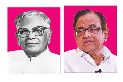 ஆர்.வெங்கட்ராமன், ப.சிதம்பரம்