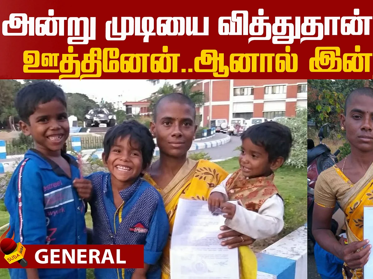 Mom sold her hair to feed her children!