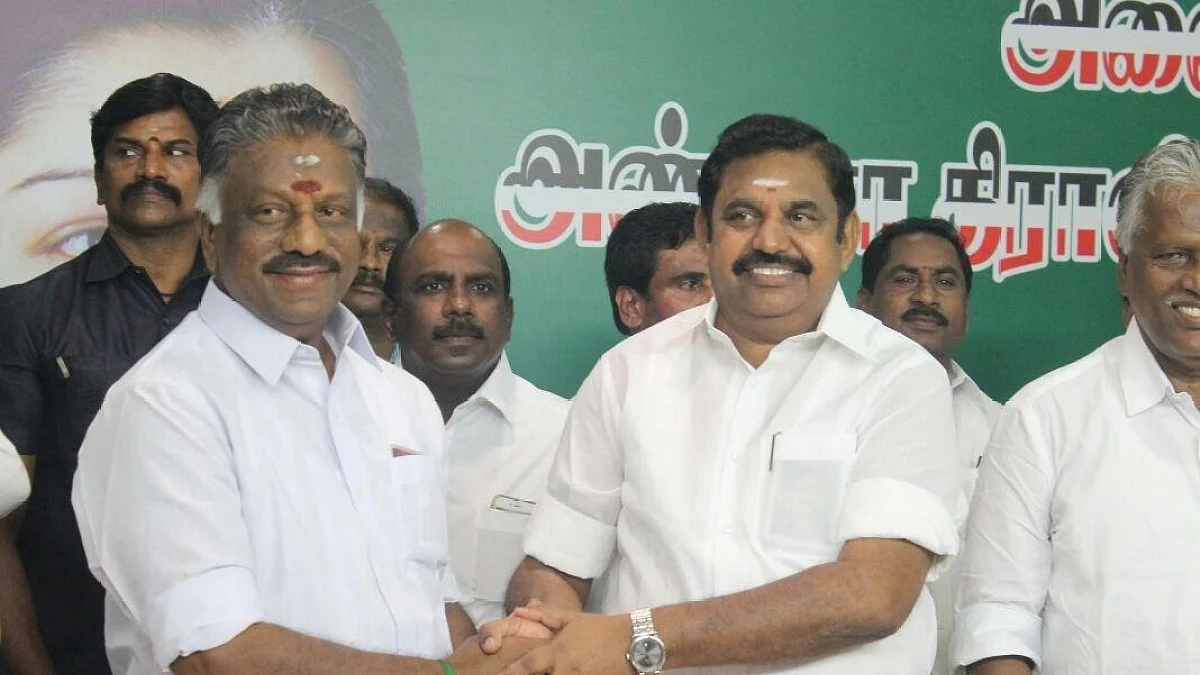 பன்னீர்செல்வம் - எடப்பாடி பழனிசாமி