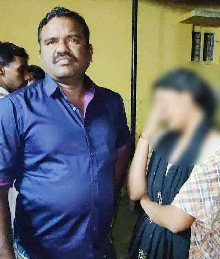நள்ளிரவில் சிக்கிய திருச்சி போலீஸ்காரர்