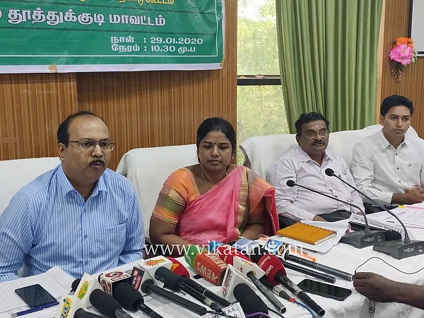 பேட்டியளிக்கும் அதிகாரிகள்