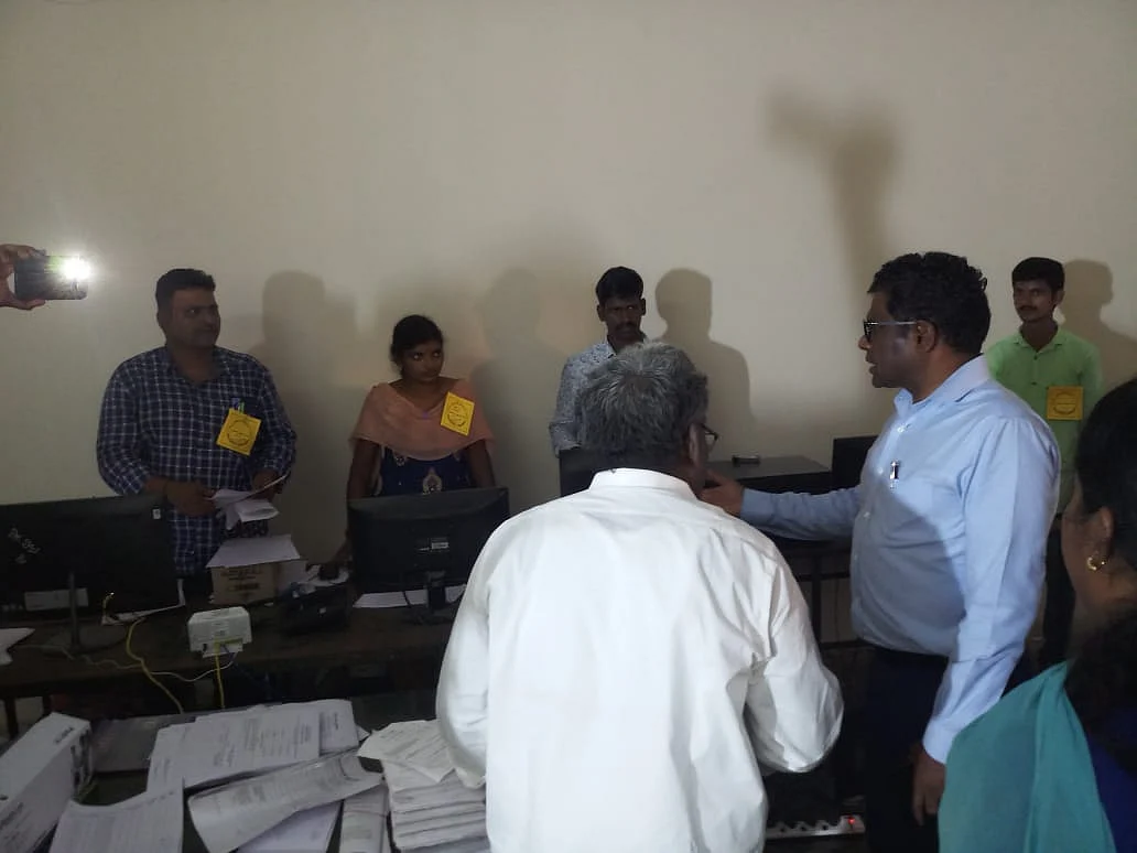 திருவண்னாமலை மாவட்ட ஆட்சித் தலைவர் கந்தசாமி