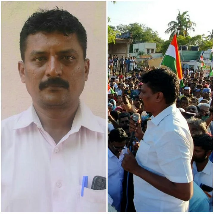 கைது செய்யப்பட்ட கிருஷ்ணமூர்த்தி