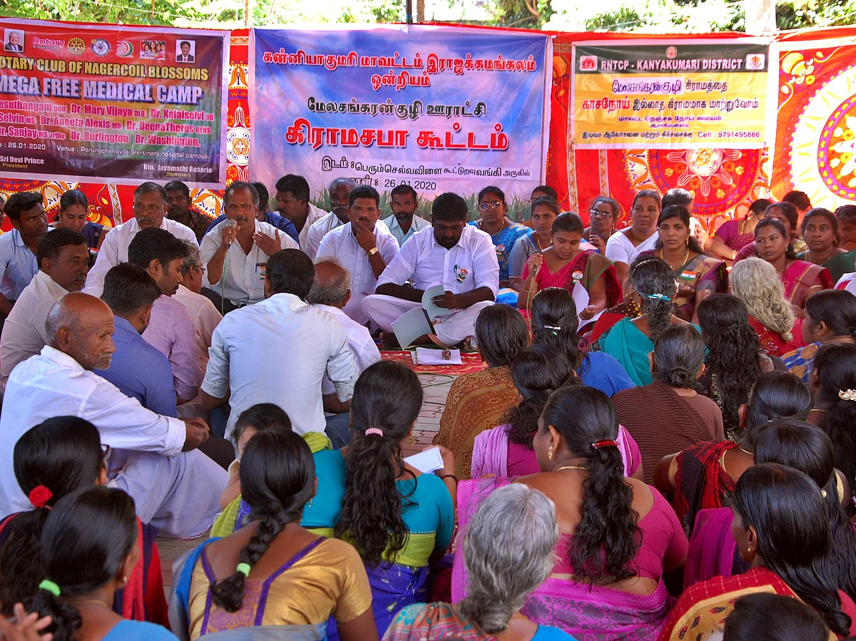 கிராமசபா கூட்டம் எப்படி நடைபெறுகிறது... ஸ்பாட் விசிட்... #PhotoStory