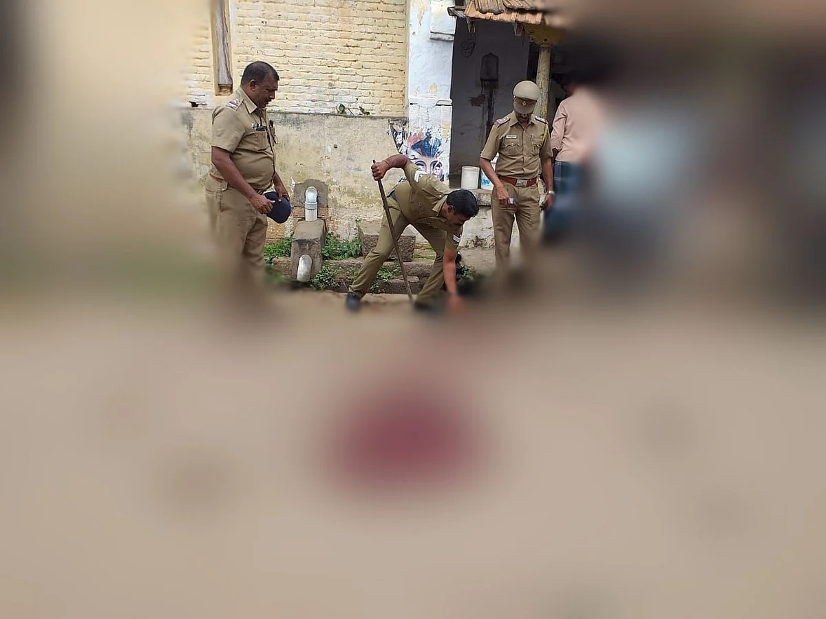 புகழேந்தி படுகொலை செய்யப்பட்ட இடம்