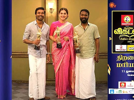 பிரமாண்ட மேடையில் ஆனந்த விகடன் சினிமா விருதுகள் 2019! #VikatanAwards