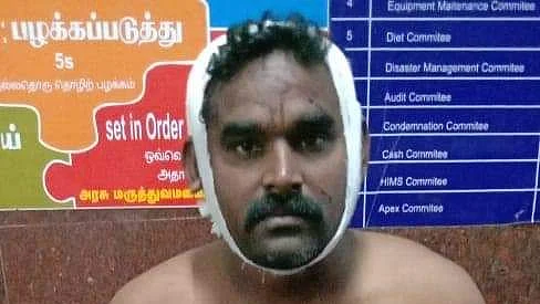 தாக்குதலுக்கு ஆளான கண்ணன்