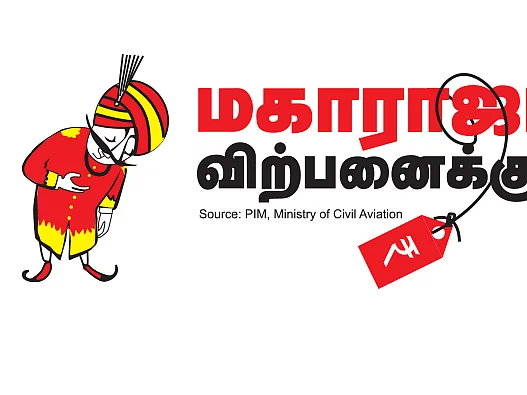 `விற்பனைக்கு வரும் மகாராஜா!' - ஏர் இந்தியா விற்பனை அறிவிப்பும், எதிர்ப்பும் #VikatanInfographics