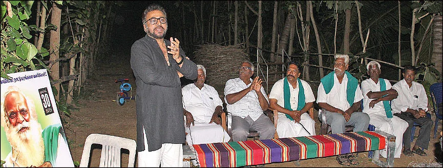 இறையழகன் பண்ணையில் பேசும் நடிகர் பொன்வண்ணன்