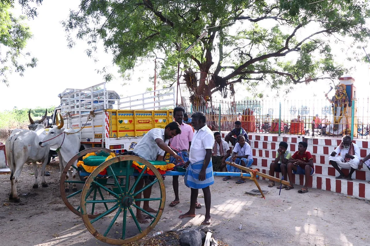 வண்டி தயார் செய்தல்