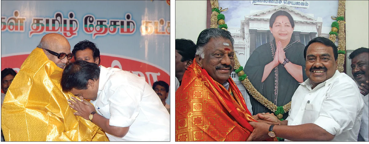 தி.மு.க-வில் இணைந்தபோது - ஓ.பி.எஸ்-ஸுக்கு ஆதரவு...