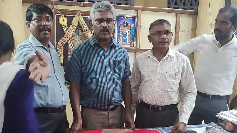 திருவானைக்காவல் கோயிலில் தங்கப் புதையல்