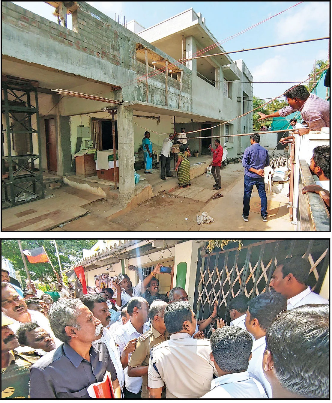 செந்தில் பாலாஜி வீட்டில் ரெய்டு - அலுவலகத்தில் ரெய்டு