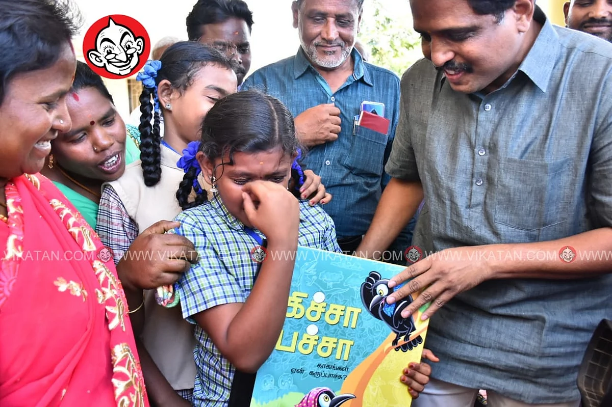 சு.வெங்கடேசன் பாராட்டியபோது
