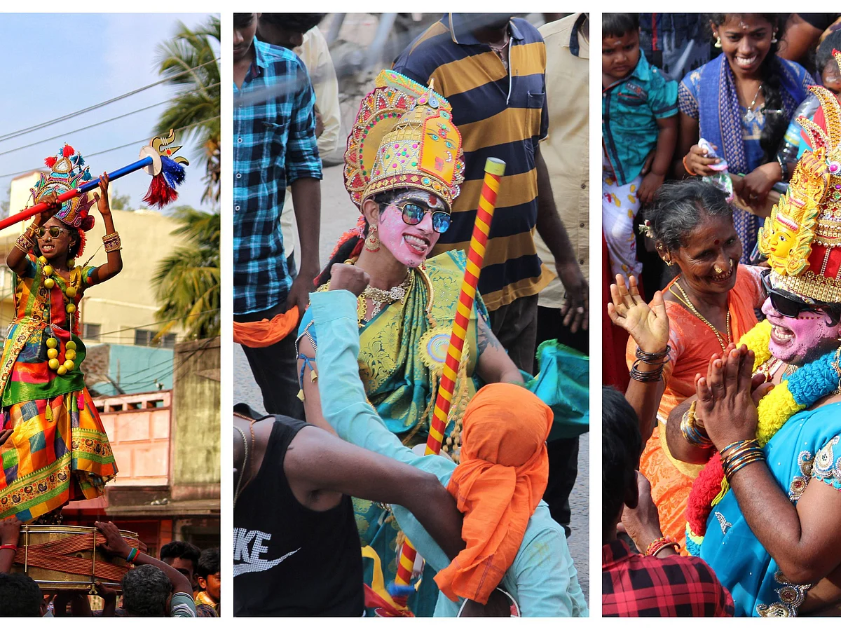 திண்டிவனத்தில் நடைபெற்ற மாசி அமாவாசை மயான கொள்ளை வழிபாடு!