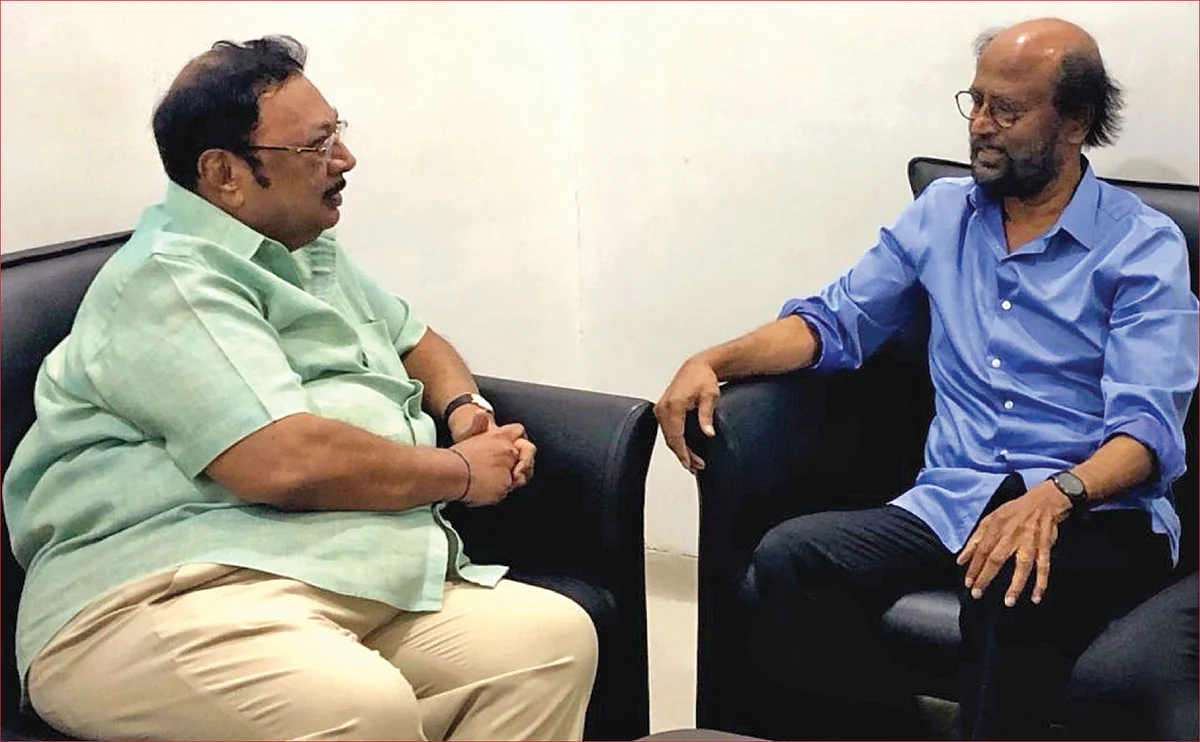 அழகிரியுடன்
ரஜினிகாந்த்