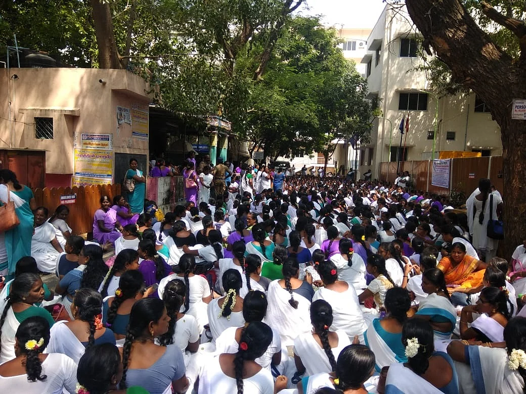 செவிலியர்கள் போராட்டம்