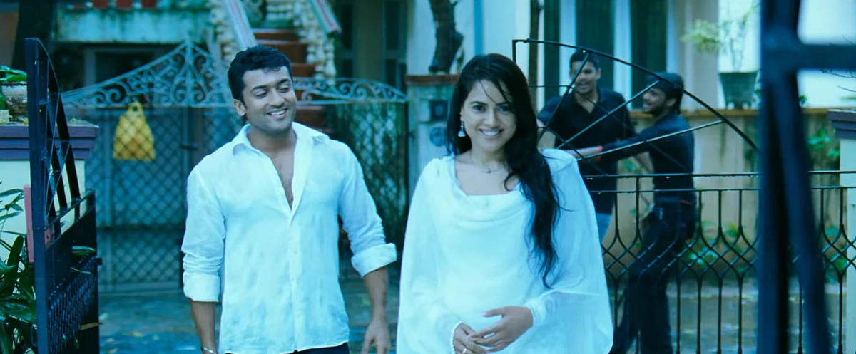 சூர்யாவும் மேக்னாவும்