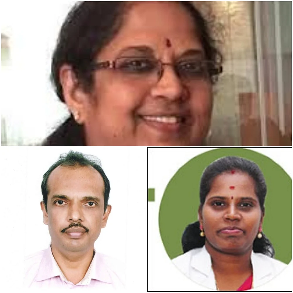 மகப்பேறு மருத்துவர் ஜெயஶ்ரீ கஜராஜ், சித்த மருத்துவர் செல்வ சண்முகம், இயற்கை மருத்துவர் யோ.தீபா