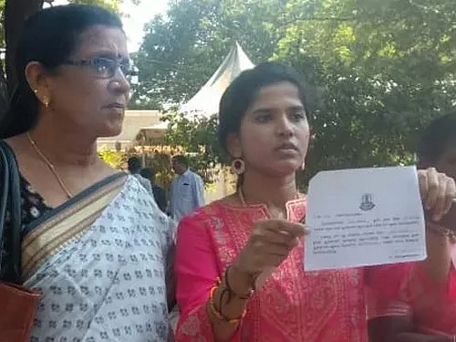 ``கமிஷனர் அலுவலகம் முன்பாக உண்ணாவிரதம் இருப்பேன்!'' - ஐ.பி.எஸ் அதிகாரியின் மனைவி போர்க்கொடி!