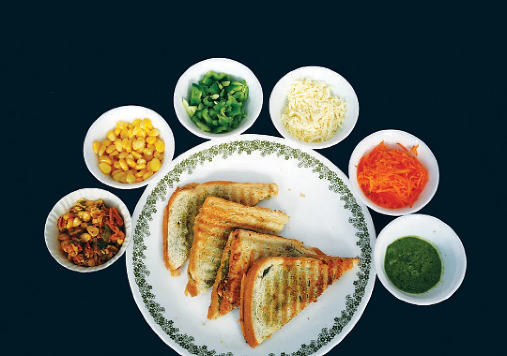 கிரில்டு பனீர் சாண்ட்விச்