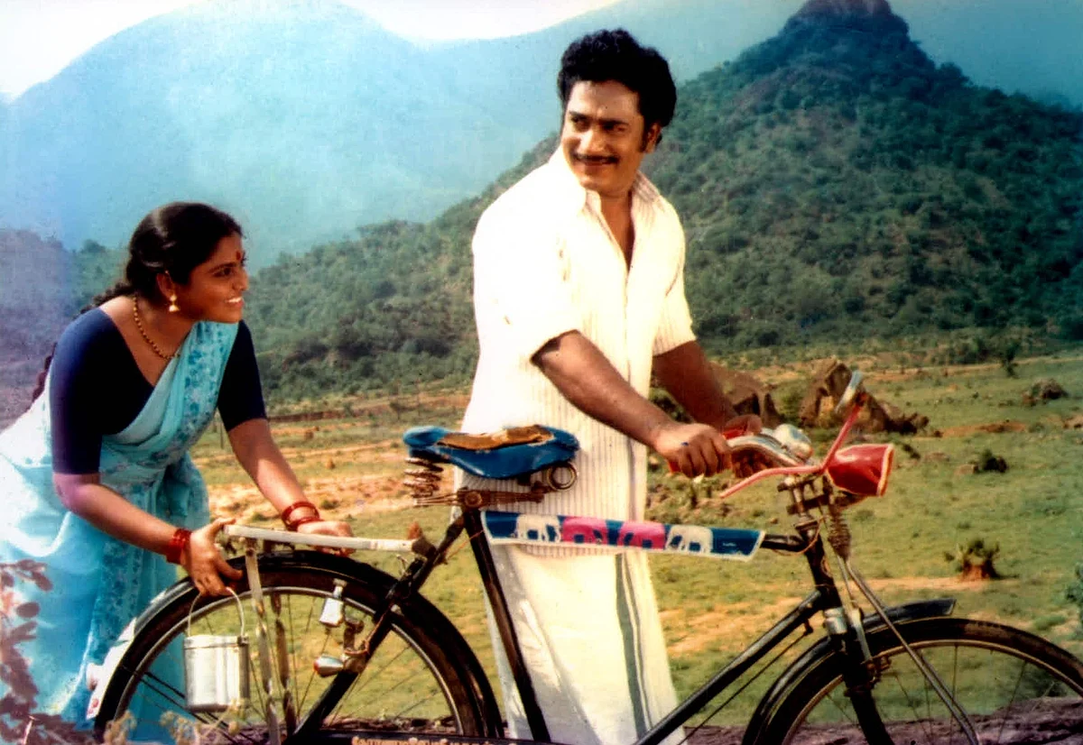 Actor Rajesh with Saritha