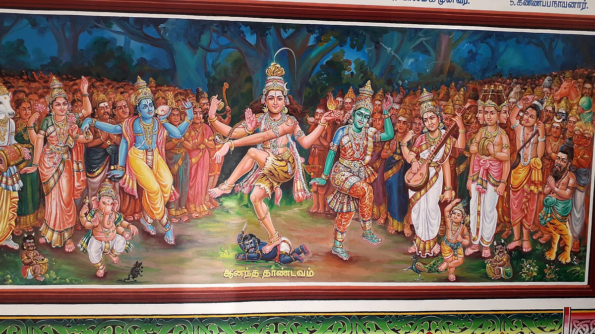 மருந்தீஸ்வரர் திருக்கோயில் ஓவியம்