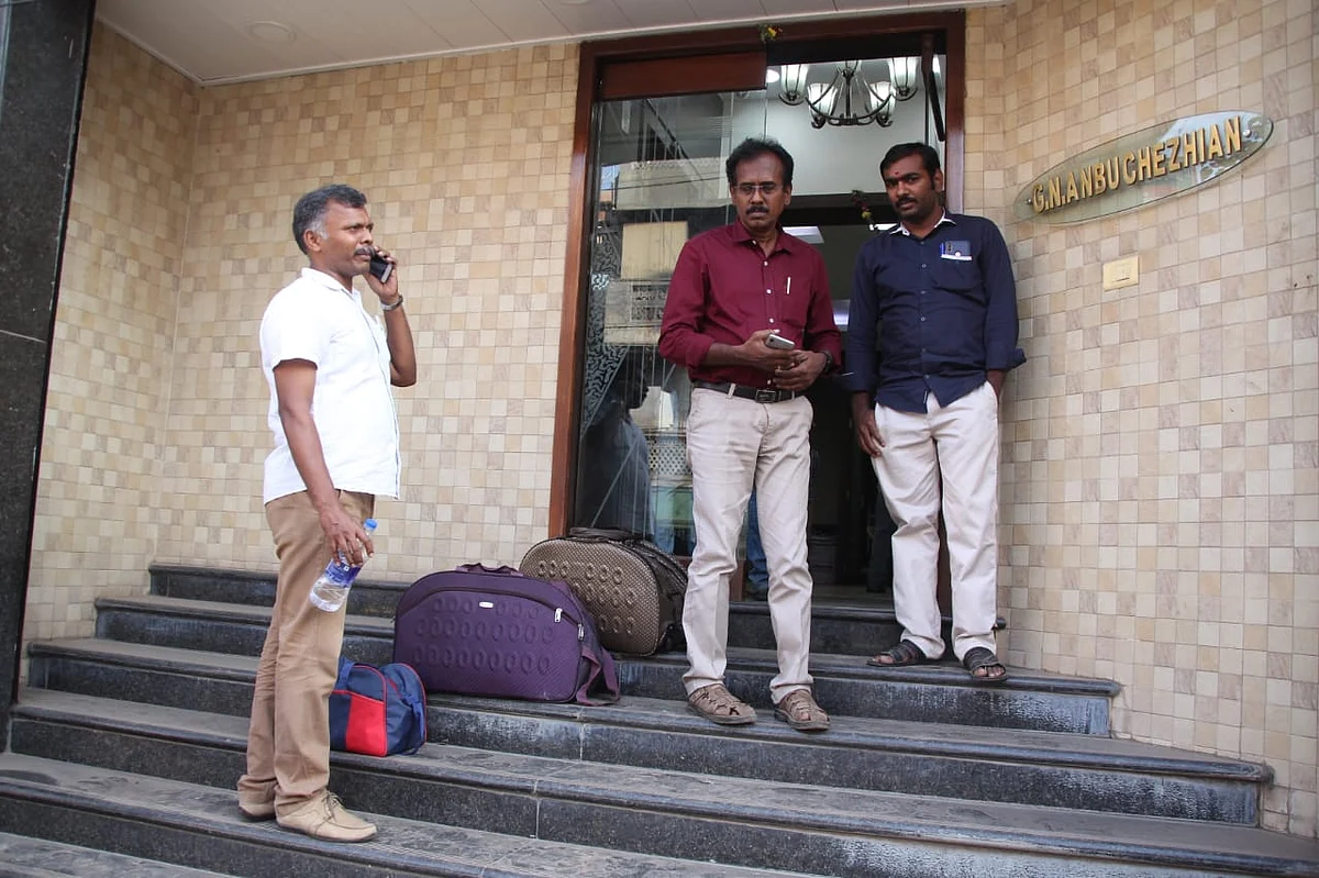 அன்புச் செழியனின் மதுரை அலுவலகம்